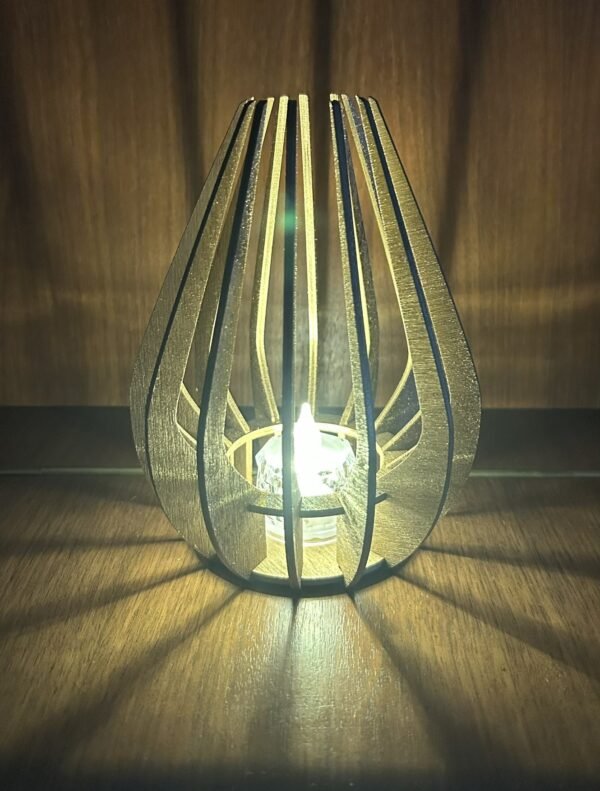 Teeküünlahoidja ümar