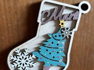 2KihilineJõulusokkLumehelbeKuusepuuJaNimega2 Jõulusokk 2