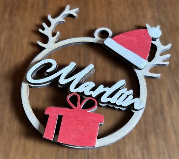 Nimeline Jõuluehe Põdrasarvedega