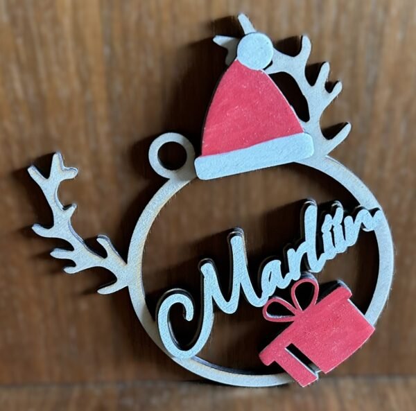 Nimeline Jõuluehe Põdrasarvedega