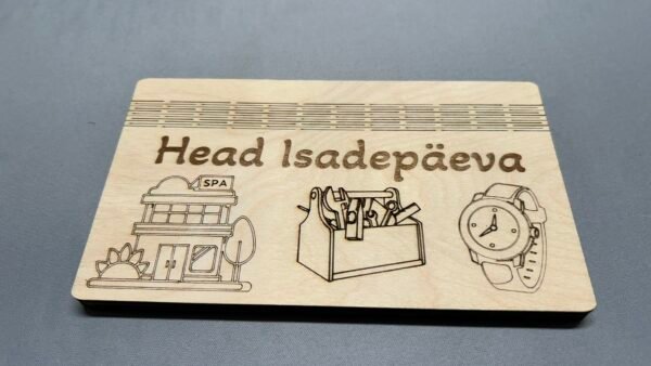 Isadepäeva kinkekaart